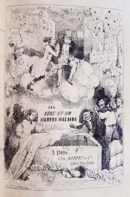 Honoré Daumier, ‘Les Cent et un Robert-Macaire’, 1839