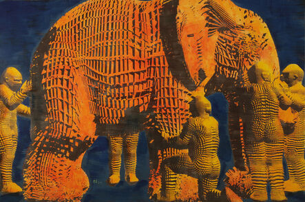 Miao Xiaochun 缪晓春, ‘Blind Men and An Elephant (left)’, 2016