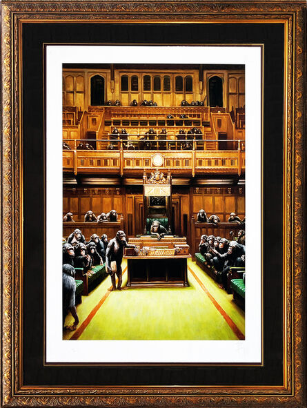 Mason Storm, ‘'Monkey Parliament III' (framed)’, 2022