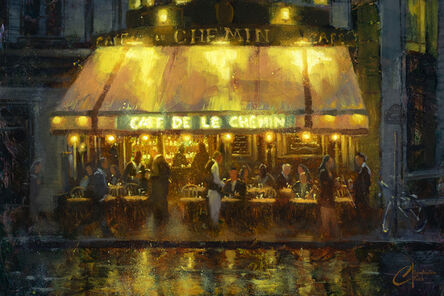 Christopher Clark, ‘Paris, Cafe de le Chemin’, 2022