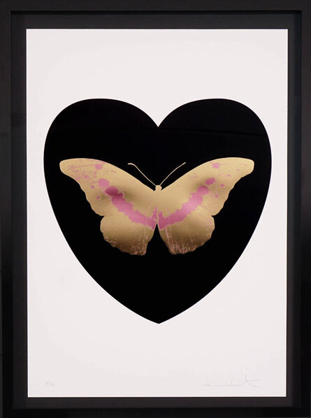 Damien Hirst, ‘I Love You Black/Gold Butterfly ’, 2015
