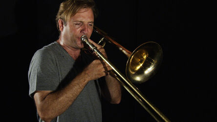 R. Luke DuBois, ‘Chris McIntyre, Trombone’, 2014
