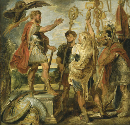 Peter Paul Rubens, ‘Decius Mus Addressing the Legions’, probably 1616