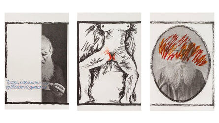 Komar & Melamid, ‘A group of three works from Peace I’, 1986