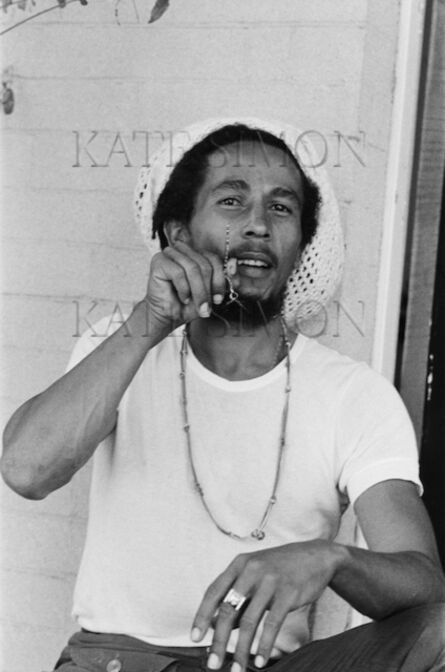 Kate Simon, ‘Bob Marley Smoking’, 1975-1980