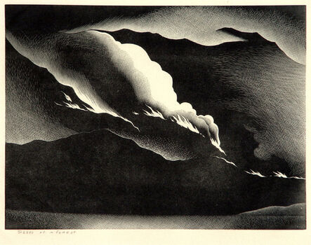 Paul Landacre, ‘Death of a Forest’, 1938