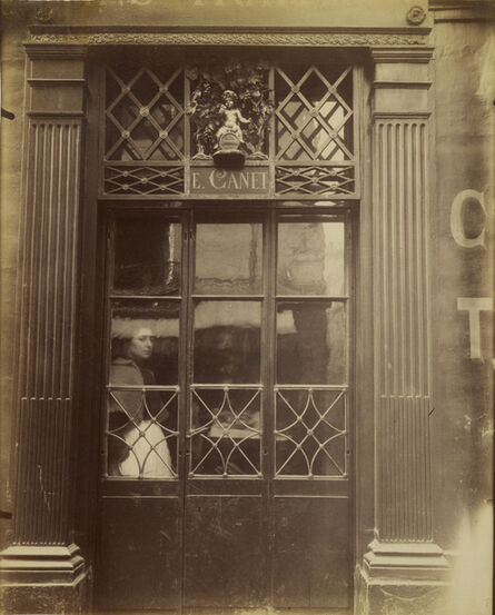 Eugène Atget, ‘Storefront (Little Bacchus), rue Saint-Louis-en-I'Ile,’, 1901-1902