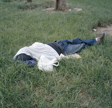 Yto Barrada, ‘Dormeur fig.8 - Tanger 2006, The Sleepers’, 2006