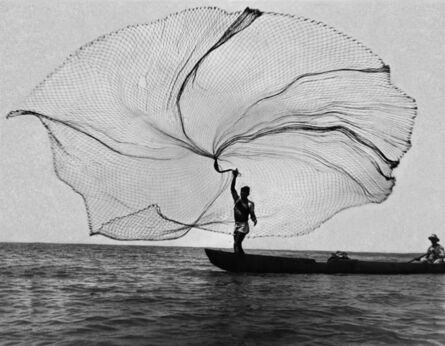 Leo Matiz, ‘The net, peacock of the sea (Ciénaga Grande, Colombia)’, 1939