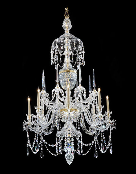 English, ‘A GEORGE III ORMOLU MOUNTED CUT GLASS EIGHT LIGHT CHANDELIER ATTRIBUTED TO WILLIAM PARKER’, ca. 1785