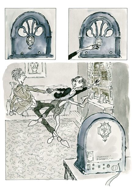 Jules Feiffer, ‘From "Kill My Mother", by Jules Feiffer (Liveright Publishing Corporation)’, 2013