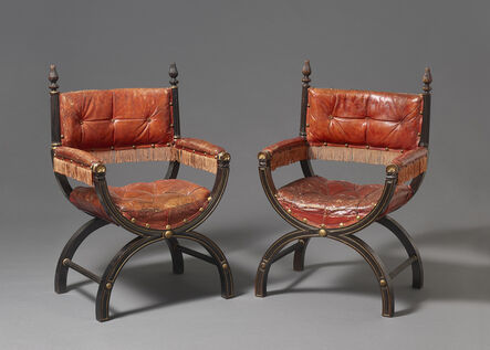 Maker unknown, ‘Pair of armchairs’, English circa 1827-44