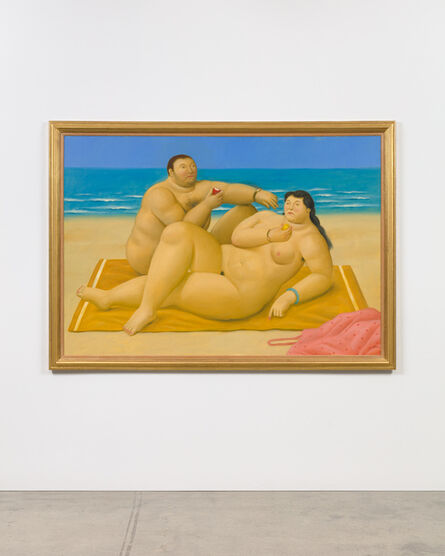 Fernando Botero, ‘The Beach’, 2006