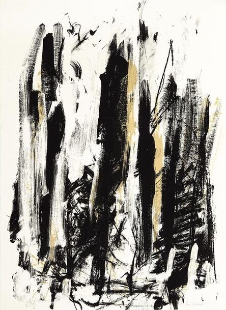 Joan Mitchell, ‘Trees (beige)’, 1990