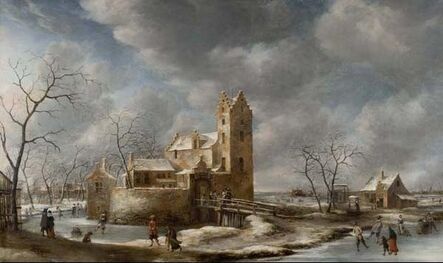 Jan Abrahamsz. Beerstraten, ‘Winter Scene’, 1653-1666