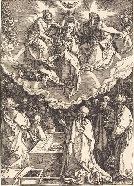 Albrecht Dürer, ‘The Assumption and Coronation of the Virgin’, 1510