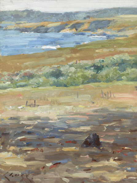 William Merritt Chase, ‘Coastal Landscape, California (Carmel-by- the-Sea)’, 1914