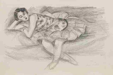 Henri Matisse, ‘Danseuse au Divan pliee en deux (from Dix Danseuses)’, 1927