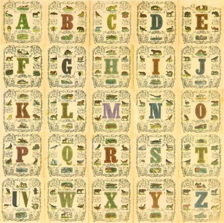 Peter Blake, ‘Appropriated Alphabets 11’, 2013