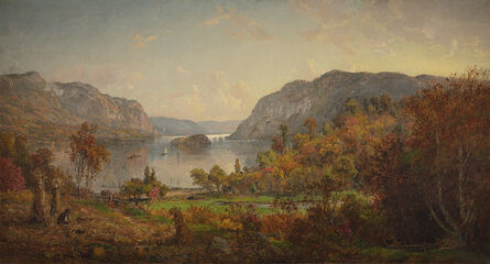 Jasper Francis Cropsey, ‘On the River’, 1883