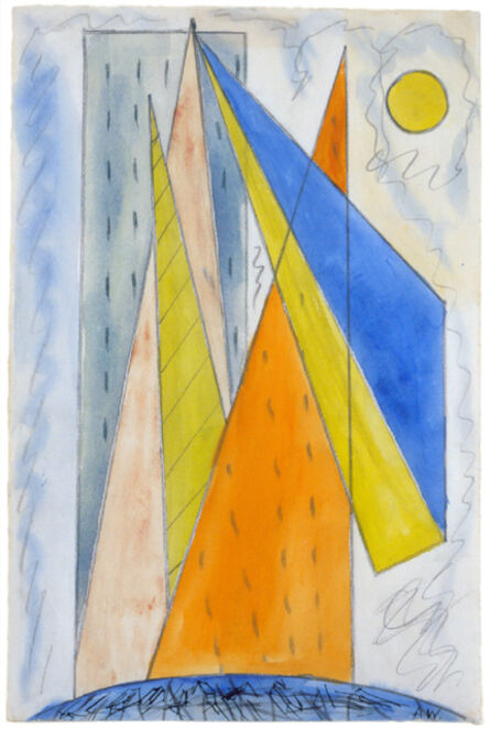 Abraham Walkowitz, ‘Untitled (New York Abstraction)’, 1910