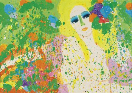 Walasse Ting 丁雄泉, ‘I Bring You a Spring’, 1971