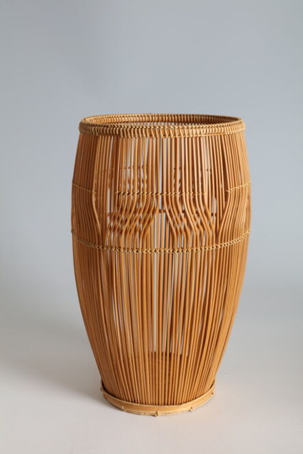 Tanaka Kosai, ‘“Clear Stream” Flower Basket  (T-2264)’, Showa era (1926, 1989) 1960s, 1970s