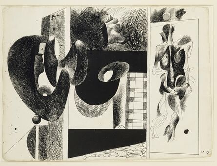 Arshile Gorky, ‘Sans titre. Etude pour 'Nighttime, Enigma and Nostalgia'’, 1931 -1933