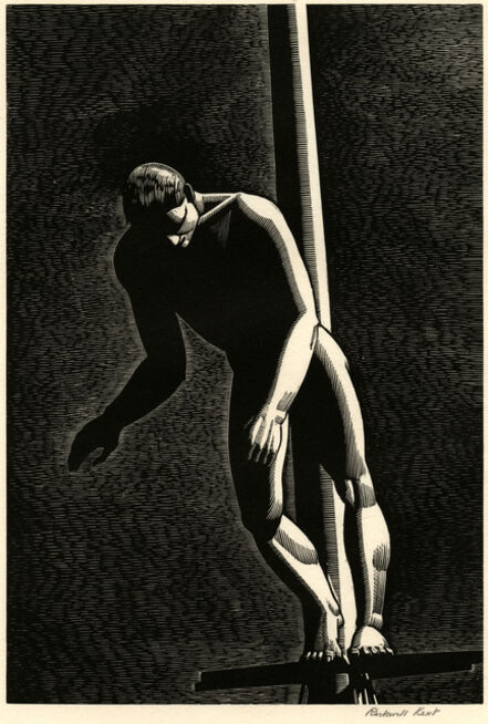 Rockwell Kent, ‘The Diver (Masthead Diver)’, 1931