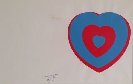 Marcel Duchamp, ‘Coeurs Volant (Fluttering Hearts)’, 1961