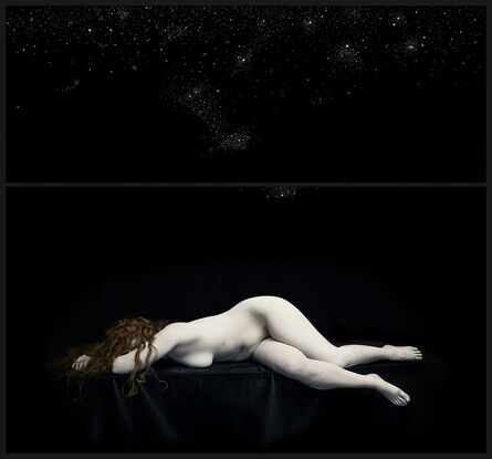 Nadav Kander, ‘With Curves of Moon. Isley in Cosmos I’, 2014