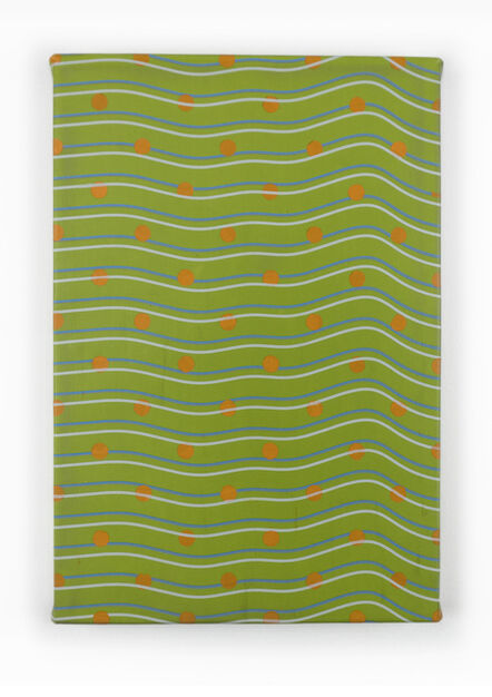 Timothy Harding, ‘19" x 13" Orange Dots’, 2018