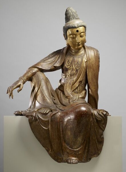 ‘Seated Guanyin (Kuan-yin) Bodhisattva’, Late 14th-15th century