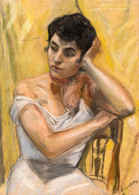 Margarita Lozano, ‘Sitting Roman Model’, 1956