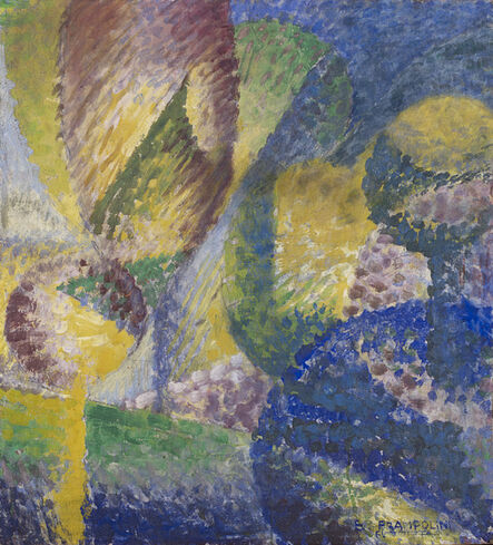 Enrico Prampolini, ‘Sensazione cromatica di giardino’, 1914