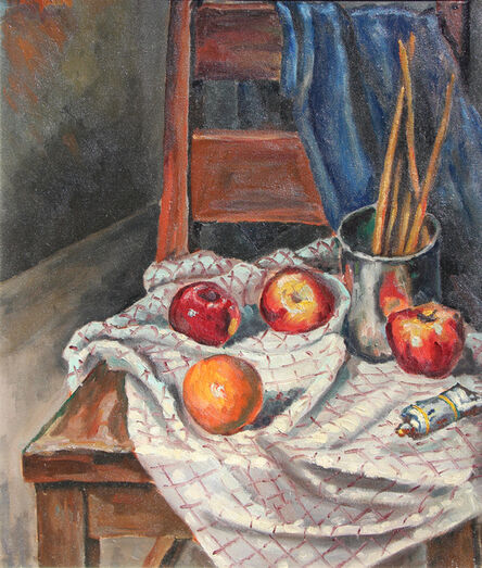 Frederick Hagan, ‘School Chair and Brushes’, 1941