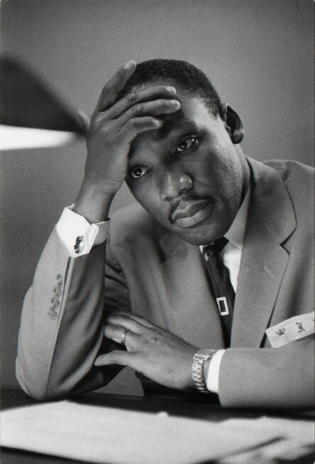 Dan Weiner, ‘Martin Luther King, Jr., Montgomery, Alabama’, 1956