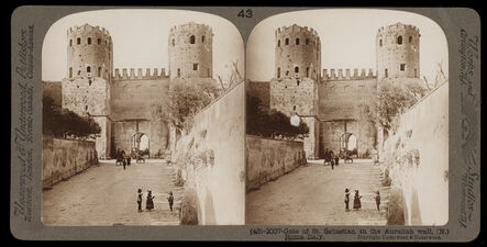 Bert Underwood, ‘Gate of San Sebastian in the Aurelian wall, Rome’, 1900