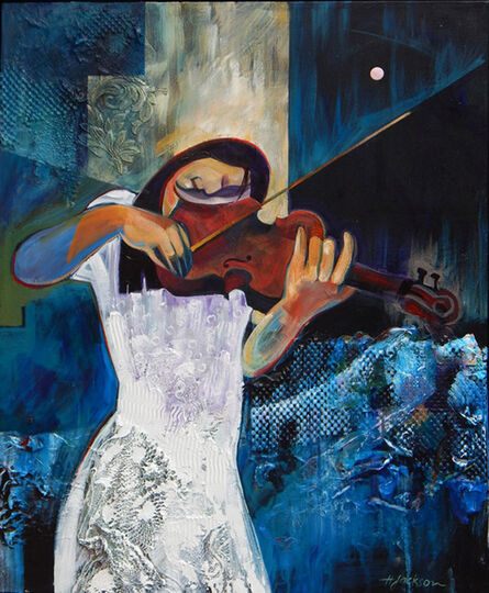 Hubert Jackson, ‘Violinist in White’