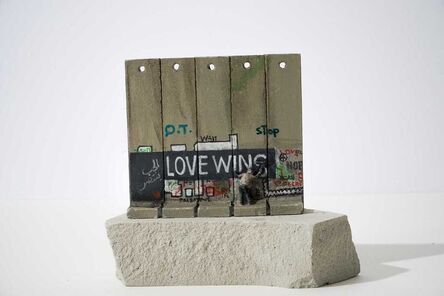Banksy, ‘Love Wins (Walled Off Hotel)’, 2018