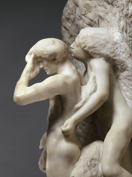 Auguste Rodin, ‘Orpheus and Eurydice’, Modeled probably before 1887-carved 1893