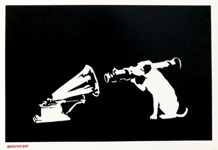 Banksy, ‘HMV Dog ’, 2003
