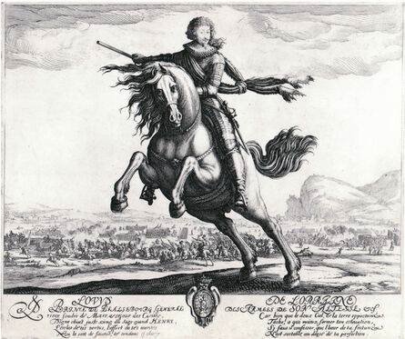 Jacques Callot, ‘Portrait du Prince de Phalsbourg’, 1617
