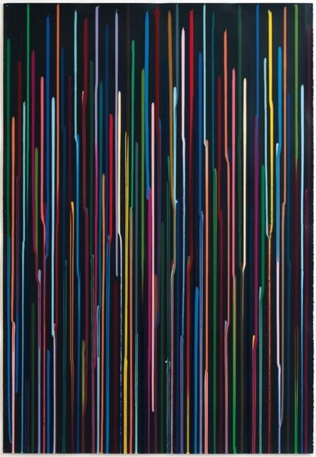 Ian Davenport, ‘Staggered Lines: Signal’, 2011