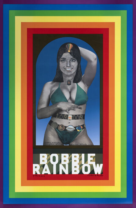 Peter Blake, ‘Bobbie Rainbow’, 2001