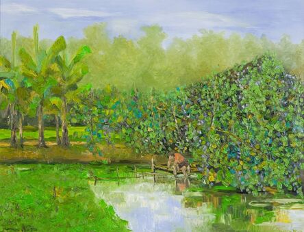 Ngo Duc Lam, ‘Water Fern Pond’, 2007