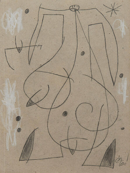 Joan Miró, ‘Femme, oiseau, étoile,constellation’, 1977