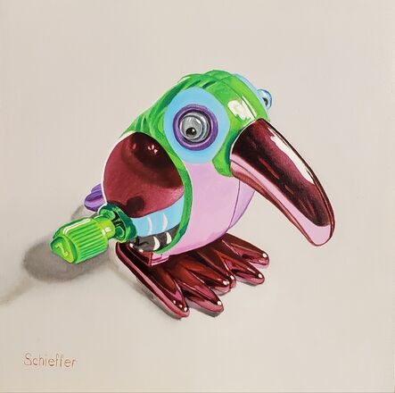 John Schieffer, ‘"Green Toucan"’, 2020