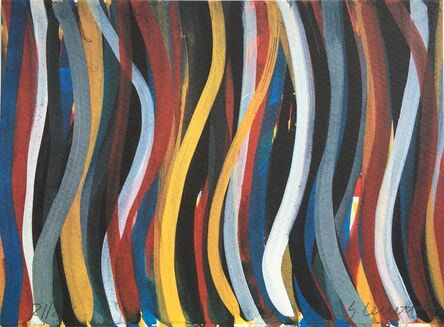 Sol LeWitt, ‘Brushstrokes: Horizontal and Vertical, Plate #18’, 1996