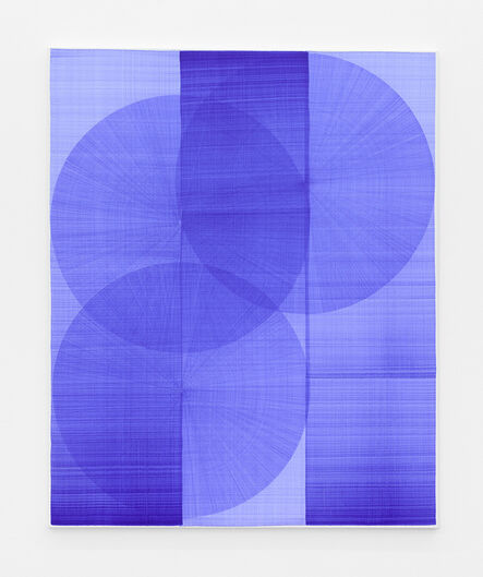 Thomas Trum, ‘Three Blue Lines 5’, 2022